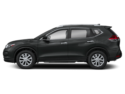 2018 Nissan Rogue — rear three-quarter view