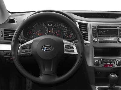 2013 Subaru Outback — interior view