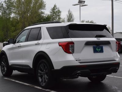 2023 Ford Explorer — rear three-quarter view