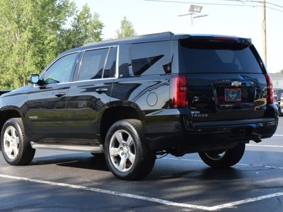 2016 Chevrolet Tahoe — rear three-quarter view