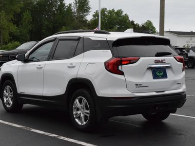 2018 GMC Terrain — rear three-quarter view