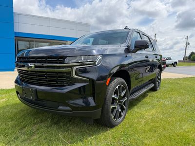 2021 Chevrolet Tahoe — rear three-quarter view