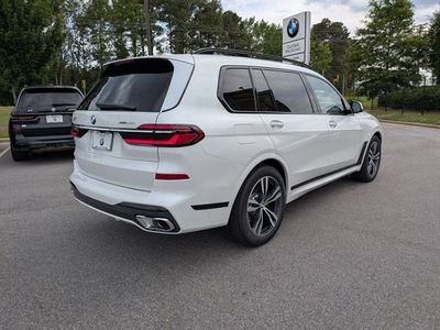 2027 BMW X7 — rear three-quarter view