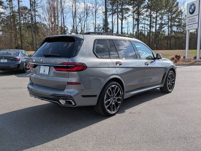 2026 BMW X7 — rear three-quarter view