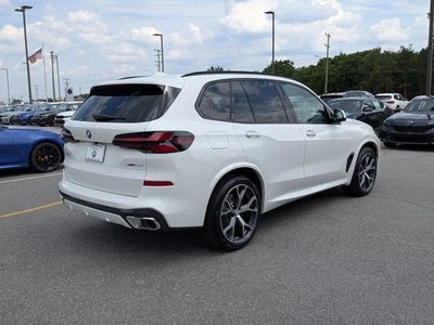 2026 BMW X5 — rear three-quarter view