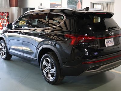 2023 Hyundai Santa Fe — rear three-quarter view
