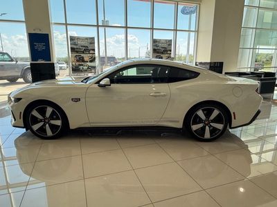 2025 Ford Mustang — rear three-quarter view