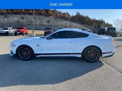 2021 Ford Mustang — rear three-quarter view