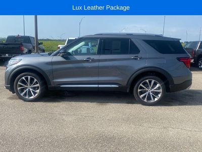 2025 Ford Explorer — rear three-quarter view