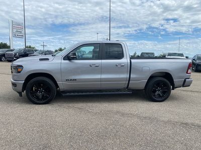 2021 RAM 1500 — rear three-quarter view