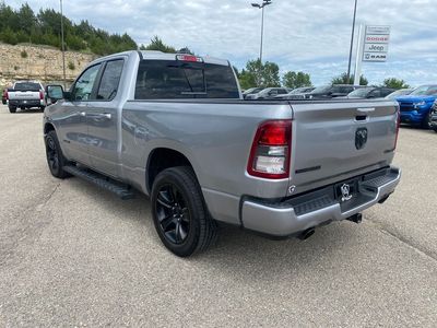 2021 RAM 1500 — interior view