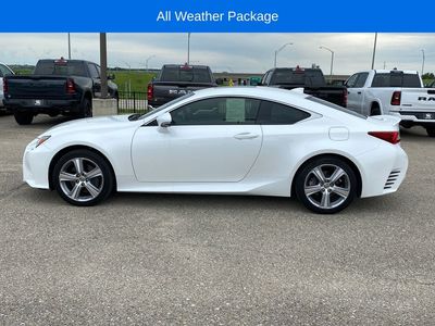 2015 Lexus RC 350 — rear three-quarter view