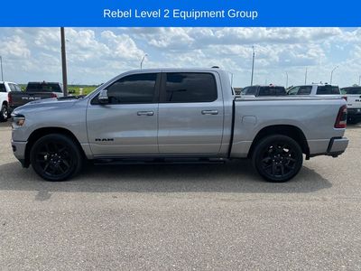2020 RAM 1500 — rear three-quarter view
