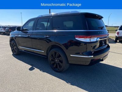 2022 Lincoln Navigator — interior view