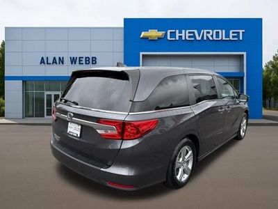 2019 Honda Odyssey — rear three-quarter view