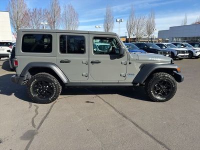 2023 Jeep Wrangler — side profile view