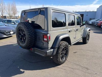 2023 Jeep Wrangler — rear three-quarter view