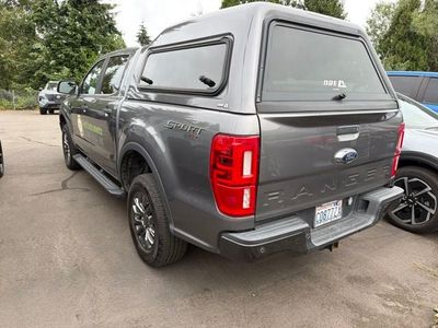 2021 Ford Ranger — rear three-quarter view