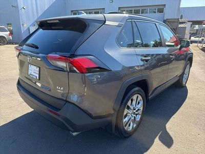 2024 Toyota RAV4 — rear three-quarter view