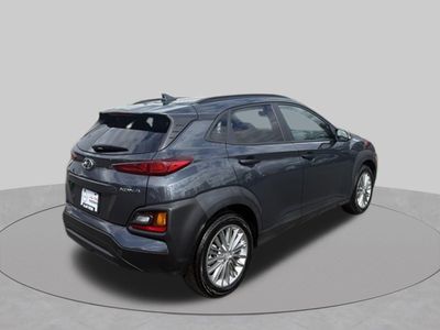2020 Hyundai Kona — rear three-quarter view