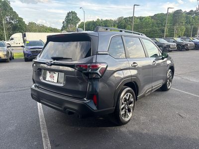 2025 Subaru Forester — rear three-quarter view