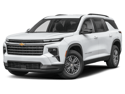 2025 Chevrolet Traverse LT in Sterling Gray Metallic — front three-quarter view