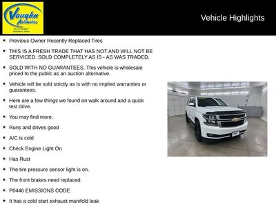 2017 Chevrolet Suburban — side profile view