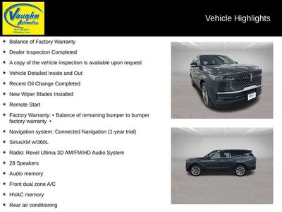 2025 Lincoln Navigator — side profile view