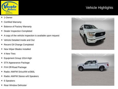 2022 Ford F-150 — side profile view