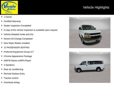 2019 Chevrolet Express Passenger 3500 — side profile view