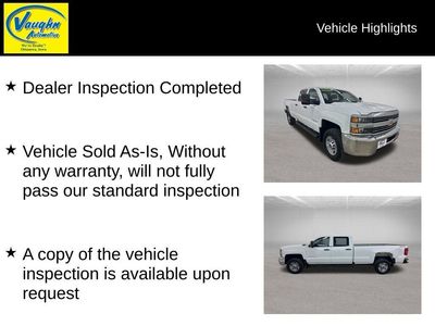 2016 Chevrolet Silverado 2500 HD — side profile view
