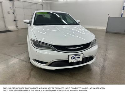2015 Chrysler 200 — rear three-quarter view