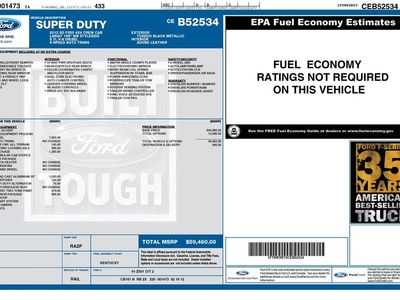 2012 Ford F-350SD — interior view