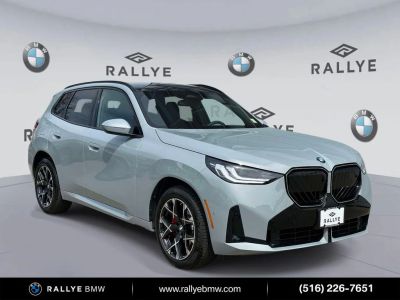 2026 BMW X3 30 xDrive in Gray Metallic — front three-quarter view