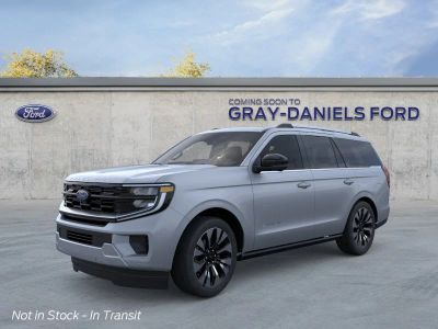 2026 Ford Expedition Platinum — front three-quarter view