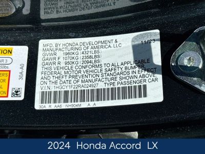 2024 Honda Accord - Photo 20