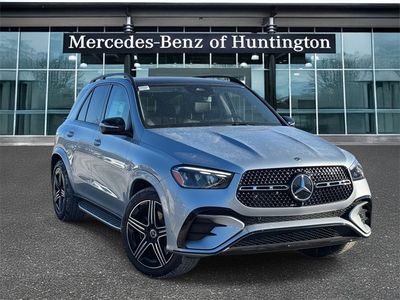 2026 Mercedes-Benz GLE 350 in Cirrus Silver Metallic — front three-quarter view