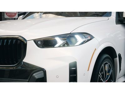 2026 BMW X5 xDrive40i — engine compartment view