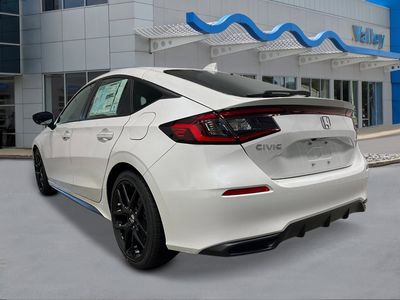 2026 Honda Civic Hatchback — rear three-quarter view