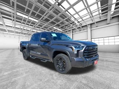 2023 Toyota Tundra SR5 in Gray — front three-quarter view