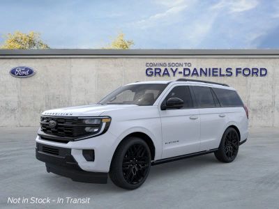 2026 Ford Expedition Platinum — front three-quarter view
