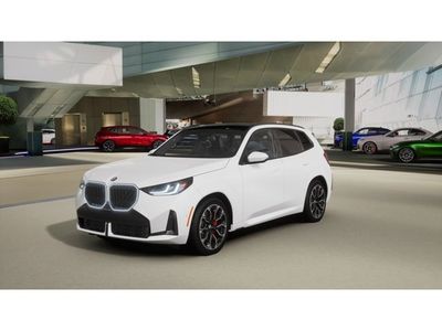 2026 BMW X3 30 xDrive in Alpine White — front three-quarter view