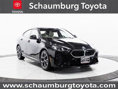 2025 BMW 2 Series 228 xDrive Gran Coupe in Black — front three-quarter view