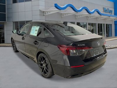 2026 Honda Civic Sedan — rear three-quarter view