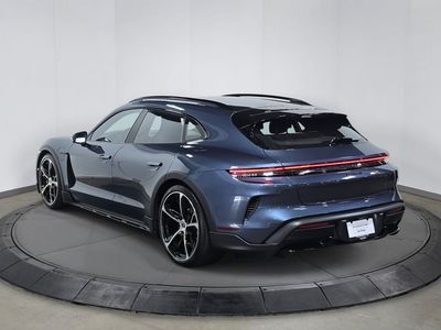 2025 Porsche Taycan Cross Turismo — rear three-quarter view