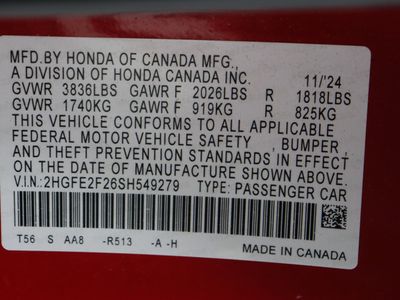 2025 Honda Civic Sedan FWD - Photo 38