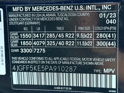 2023 Mercedes-Benz GLS — photo 47 view