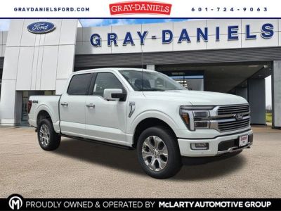 2026 Ford F-150 Platinum — front three-quarter view