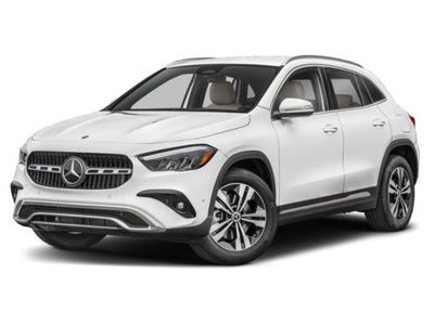 2026 Mercedes-Benz GLA 250 in Night Black — front three-quarter view