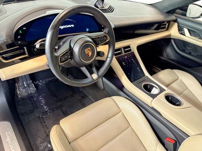 2020 Porsche Taycan — interior view